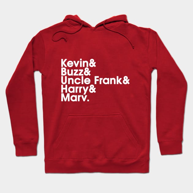 Home Alone Names Hoodie by popcultureclub